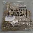 20 Pieces Burlap Bows Burlap Bow Knot Handmade Burlap Decorative Bowknot Natural Ornament Bow for Christmas Decoration Tree Festival Holiday Party Supplies (Beige)