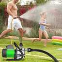 Water Transfer Pump Electric Shallow Well Pump 2.2HP 3825GPH for Lawn Garden Irrigation, Pale Green