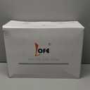 LOFE Organic Buckwheat Pillow for Sleeping with Organic Cotton Pillowcase - 20''x26'' Adjustable Pillow, Breathable for Cool Sleep, Cervical Support for Back and Side Sleeper(Tartary Buckwheat Hulls) (Off White(pure))