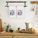 Funny Cat Baking Kitchen Towels, Gifts for Cat and Baking Lovers Bakers, So This is How You Make Biscuits Decorative Dish Tea Towels for Kitchen Bakers, 16x24 Inch