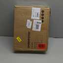 Printer Table, 2-Tier Under Desk Printer Stand with Charging Station, Printer Stand with Wheels, Printer Shelf for Small Spaces, PrinterCart for Home Office Rustic Brown