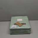 DECOMOMO Storage Bins, Cube Storage Bin with Labels, Fabric Storage Cubes for Shelves (10.5" x 11" / 6pcs, Sage Green)