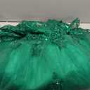 Flower Girl Dress for Wedding Tulle Lace Half Sleeve Sequin Pageant Princess Girls' Special Occasion Dresses, Size 6