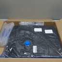 Soft Wheelchair Seat Cushion for Adults Washable Wheelchair Cushions for Seniors Wheelchair Pads Cushions Thick for Seat Non-Slip and Lumbar Support (Black + Blue)