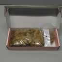 REECHO Curly Hair Extensions - 4PCS 18" GoGo Curly Clip in Hair Extensions 100% Super Protein Hairpieces with Invisible Lace Weft Silky Soft Natural Look for Women - Honey Blonde