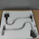 Outdoor Barn Light Fixtures, 16 Inch Dome Large Wall Sconces, Farmhouse Exterior Wall Mount Lights for House Garage Patio Doorway, Oil Rubbed Bronze, 2 Pack (Orb+Gold)