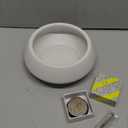 Ceramic Flower Pot Flower Arrangement Set Japanese Ikebana Floral Art Supplies Flower Bowl Decorative Flower Vase for Centerpieces (Large White)