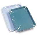 JMU 500pcs Dental Tray Covers, 10.5" x 14", Disposable Plastic Tray Sleeves Fit for Ritter Size B Trays