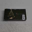 Christmas Tree Flameless Taper Candles with Remote and Timer, Battery Operated Warm 3D Wick Flickering Green Candles LED Window Candlesticks Holiday Decor Set of 4