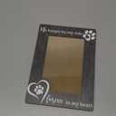 Cat Memorial Photo Frames Dog and Cat Loss Remembrance Gift Sympathy Keepsake for Pet Lovers Condolence Present for Pet Owner No Longer by my Side Forever in my Heart Picture Frames 4x6 Photo - YY004