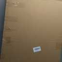 ZJSF Freestanding Indoor Dog Gate for House Foldable Wood Puppy Gate for Doorways Pet Gate for Stairs Extra Wide Pet Fence, Grey, 32" Height 3 Panels (Gray)