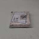 BESTSWEETIE 3x5 Area Rug Washable Rugs for Living Room, No Pile Boho Carpet for Entryway Bedroom Dinning Room, Vintage Carpet Print Distressed Non-Slip, 3 x 5 ft, Pink Beige Grey