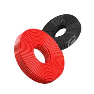 16 Gauge Flexible Electrical Wire 100FT Black and 100FT Red Extension Cable 16AWG Stranded Oxygen Free Copper Wire for Automotive Solar Panel led Lamps Strip Lighting Marine Boat Battery(16/2-100FT)