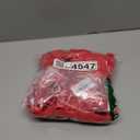 Blooming Jelly Women's High Waisted Bikini Set Tie Knot High Rise Two Piece Swimsuits Bathing Suits (Large, Red)