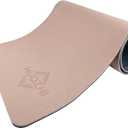 Yoga Mat Non Slip, 8mm TPE Exercise Mat with Carrying Strap, Eco Friendly Fitness Mat for Yoga Pilates Gym Workout, 72" x 24"