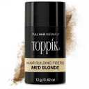 Toppik Hair Building Fibers, Medium Blonde, 12g Fill In Fine or Thinning Hair, Instantly Thicker, Fuller Looking, 9 Shades for Men & Women, Keratin Protein Formula