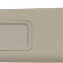 Dasbecan Left Driver Side Sun Visor Compatible with Toyota Corolla 2009 2010 2011 2012 2013 Sunvisor Leather