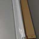 LazBlinds No Tools No Drill Cordless Cellular Shades, Top Down Bottom Up (TDBU) Honeycomb Shades for Home, Blackout Light Blocking Thermal Insulation Blinds for Windows, 20" W x 48" H, White