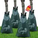 Tree Watering Bag Slow Release 4 Pack 20 Gallon- Heavy Duty Slow Release Watering Bags for Trees, Refillable Tree Bags for Watering, Deep Root Targeting, 24.44 x 26.41 x 0.98 inches