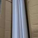 CHICOLOGY Cordless Mini Blinds for Indoor Windows, 72" W x 60" H, White Vinyl 1" Slats with Tilt Wand, Light Filtering to Room Darkening, Moisture-Resistant, Child-Safe, Screw-Mount Installation