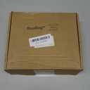 20 Pack Angle Stop Valves, 1/2" Nominal (5/8" OD) Push x 3/8" OD Compression, 1/4 Turn Water Shut Off Valves Brass Push-to-Connect Plumbing for PEX Pipe, Copper, CPVC