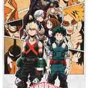 My Hero Academia - Characters Wall Poster, 34L" x 22.4W", Unframed Version, 3 Pack