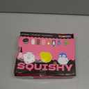 12 Pcs Taba Squishy Toys Pack Include (1 Strawberry,1 Cat Paw,1 Cookie,1 Hamster,1 Chick,1 Penguin,6 Mochi) Cute Taba Sensory Stress Relief Toys,Squishy Fidget Toys Adults,Party Favors Gifts for Kids