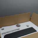 52 Inch Chandelier Ceiling Fans with Lights and Remote Quiet and Reversible DC Motor Black Caged Modern Ceiling Fan for Bedroom Living Room