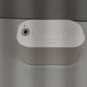 Adult Wipe Warmer Portable Heating Box with Thermostat Control Battery Operated for Cordless Use Energy Saving Wet Tissue Heater Machine Large Capacity for Home Travel and Family Care (White)