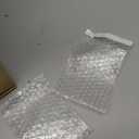 PerKoop 200 Pcs 4 x 5.5 Inch Bubble Cushion Wrap Bags Bulk, Double Wall Bubble Cushion Wrap Pouches, Clear Protective Bags Thickening Shockproof for Shipping Packing Storage Moving