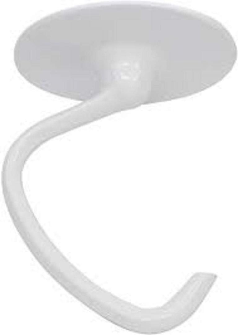 WP10674618 (K45DH) coated 4.5 Quart Stand Mixer Dough Hook Compatible With Kitchen Aid Mixer KSM150 ksm90 k45 KSM5 KSM500 For Tilt Head Stand Mixers 4.5/5.0 Quart Bowel
