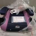 Chicco GoFit ClearTex Backless Booster Car Seat, Vehicle Seat Belt Install