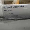 ubdyo Extra Durable Door Mat - Dirt Trapping Outdoor Welcome Mats - Non-Slip Outdoor Indoor Entrance - Low Profile Front Doormat (47" x 32", Bright Brown)