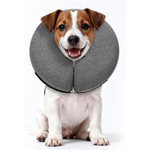 MIDOG Dog Cone Collar for Large Medium Dogs, MD-102D-AshGrey-S-2026a