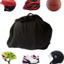Motorcycle Helmet Bag Ski Bag Backpack Large Storage Carrying Bags for Sport Riding Travel Motorcycle Bicycle Made of Nylon Cloth with Drawstring Bag (M*2Pack