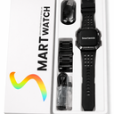 Smart Watch for Men, Military GPS Smartwatches with Call/Text, Health Monitor(Heart Rate/SpO2/Sleep), Compass/Altitude/Barometer, Outdoor Fitness Tracker for iPhone/Android(with GPS, Black)