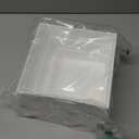 Bouiexye 3Pcs White Buffet Risers Acrylic Boxes Display Food Risers for Buffet Table Platter Parties Weddings Catering Dessert Collectibles Figures Show ( 6''x7''x8'')