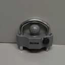 RETRUE Heavy-Duty Universal Coupler Lock Trailer Locks Ball Hitch Trailer Hitch Lock Adjustable Security Steel Fits 1-7/8 Inch, 2 Inch, 2-5/16 Inch Couplers Grey & Silver