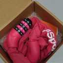 Sportneer Bike Lock: 5 Digit Combination High Security Anti Theft Bike Chain Lock - 3.2/3.6/4ft Heavy Duty Keyless Bicycle Lock for Bike, Motorcycle, Scooter, Door & Gate - 4/6mm Thick, Easy to Use (Rose Red)