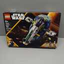 LEGO Star Wars: Attack of The Clones Jango Fett's Starship Building Toy - Pretend Play Set for Boys & Girls, Ages 9+ - Gift for Birthdays - Collectible Model Kit & Kids Room Decor - 75433