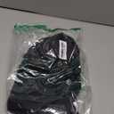 Aoysky Womens Buttery Soft Halter Workout Tank Tops with Built in Bra Cropped Padded Open Back Gym Longline Sports Bras (Medium, Black)