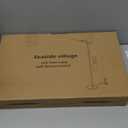 LED Floor Lamp with Remote Control, Bright 18W Floor Lamps for Living Room with Double Head, Adjustable Gooseneck Standing Lamp, Eye Caring Reading Light for Eyelash Extetions Craft Office