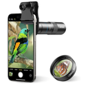 APEXEL 10X Tele-Macro Pro Dual Lens 2-in-1, Portable Clip-On Telephoto Macro Lens for iPhone, Compatible with Samsung & Almost All Smartphones, Pro Photography for Travel, Concert, Exploration