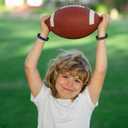 48PCS Football Party Rubber Bracelets, Football Sport Themed Birthday Party Supplies Decorations Prize Goodie Bag Favors Football Silicone Wristbands