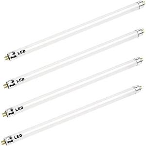 4 Pack T5 22 Inch LED Replacement Bulb F14T5WW 9 Watts 920 Lumens Warm White 3000k 120V F14 T5 14 Watt Bulb