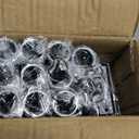 Curtain Rods for Windows 120 to 170 Inches Long, Adjustable 1 Inch Black Curtain Rod for Outdoor Indoor, Modern Heavy Duty Drapery Rod, Ceiling Mount 14ft Room Divider, All Metal, Easy Install