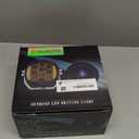 7 Inch 90W Amber Yellow LED Driving Light Compatible with Wrangler Off Road Vehicle ATV UTV Cart Lighting Trucks Pickup F150 Work Light, Pack of 1