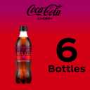 Coca-Cola Zero Sugar Cherry Diet Soda Soft Drink, 16.9 fl oz, 6 Pack
