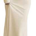 SOLY HUX Women's Long Sleeve Off The Shoulder Bodycon Dress Elegant Maxi Dress Cocktail Prom Dresses, M
