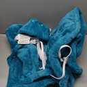 Bedsure Wrap Heating Pad for Neck and Shoulders and Back - Birthday Gifts for Seniors Women Mom, Electric Heated Pad for Full Body, Fast Heating Large 24"x34", ETL Certified, Blue